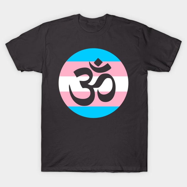 Trans Pride Om T-Shirt by anomalyalice